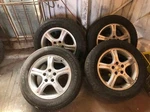2005 Chevrolet Uplander Wheel Rim & Tire 17X6-1/2 Aluminum Spoke 225/60R17. Fixed Price $300.00.