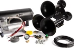 Train Kit Air 12V 5G 3 Trumpet 200 Psi For Cars/truck Loud Viking Horns. Fixed Price $200.00.