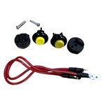 Sparco 01596GI Yellow Small Horn Button Kit. Fixed Price $20.00.