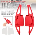 Steering Wheel Paddle Shifter Extension For Audi A3 A4 A6 Aluminium Red. Fixed Price $27.85.