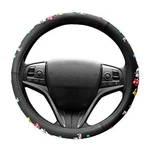 Finex Silicone 3D Molded Design - Checker Auto Car Steering Wheel Cover. Fixed Price $51.59.
