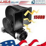 Super Loud Dual Trumpet Train Air Horn 12V System For Car Truck Boat Speaker .. Fixed Price $16.20.