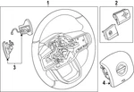 Genuine Nissan Switch Assembly 25550-7KA3A. Fixed Price $327.37.