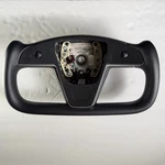 Tesla Yoke Steering Wheel Oem 1622612-00-H. Fixed Price $210.00.