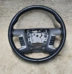 2012 Ford Fusion Sel Steering Wheel Black Leather, Good Shape!. Fixed Price $199.00.