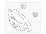 Genuine Ford Steering Wheel BE8Z-3600-CA. Fixed Price $235.65.
