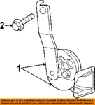 Chrysler Oem 07-14 200,AVENGER,SEBRING Electrical Horn-low Note 5026977AC. Fixed Price $49.28.