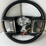 2014 Lincoln Navigator Wood Leather Steering Wheel Oem. Fixed Price $117.24.