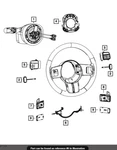 12-14 Chrysler 300 Charger Steering Wheel Wiring Factory Mopar New Oem. Fixed Price $74.16.