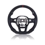 Carbon Fiber Steering Wheel For Honda Civic Gen 11TH 2022-2024, D-shaped Flat.... Fixed Price $356.06.