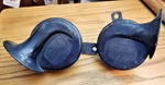 Vintage Toyota High & Low Tone Horn Set Pair 86520-0D220. Fixed Price $35.00.