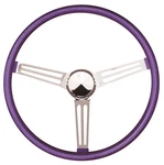 15" Mooneyes Slot Spoke Steering Wheel Purple Flake GS210FGPU GS1000-3 Horn. Fixed Price $139.99.