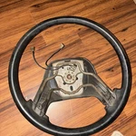 1989-1992 Ford Ranger Steering Wheel Black Rubber Assembly Oem. Fixed Price $40.00.