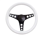 Grant Products 338W Steering Wheel 13-1/2IN Diameter Spoke White Cushion Grip. Fixed Price $82.42.