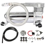 12V 200 Psi Single Stealth White Air Compressor For Suspension Kit. Fixed Price $149.97.