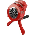 115DB 12V Manual Operated Loudest Red Air Raid Alarm Siren Hand Horn Crank. Fixed Price $42.49.
