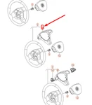 New Volkswagen Golf MK7 Steering Wheel Trim 5G0419685MN0R Original. Fixed Price $171.89.