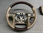 Lexus GX460 Steering Wheel Sepia Wood Trim Non-heated W/ Switches 2014-2019 Oem. Fixed Price $295.00.