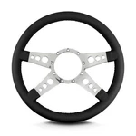 Lecarra 92201 14 Inch Billet Mark Gt Steering Wheel, Black Wrap. Fixed Price $234.95.