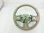 Nissan Cube 2009-2014 Leather Steering Wheel 48430-1FC4C Beige *very Dirty*. Fixed Price $84.03.