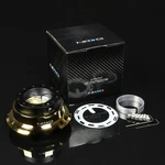 Nrg Steering Wheel Lock Quick Release Adaptor Kit Gen 2.8 Gold Chrome Black. Fixed Price $156.00.