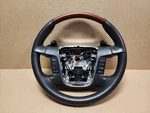 10-12 Ford Taurus Gray Leather Wood Trim Steering Wheel Assy BA83-3F563-PA35B8. Fixed Price $150.00.