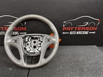 10-13 Buick Lacrosse Gray Leather Wrapped Steering Wheel. Fixed Price $85.00.