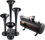 Vevor 4 Trumpet Air Kit, 150DB Train Horns For Pickup 3 L, Upgrade. Fixed Price $123.99.