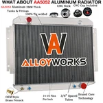 4ROWS Radiator For Dodge D100/200/300 W150/200 Pickup B200/300 1970-1979. Fixed Price $259.00.