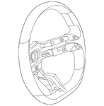 Genuine Mercedes-benz Steering Wheel 099-460-11-09-9A84. Fixed Price $3741.47.