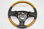 2007 Lexus RX400H Steering Wheel Black Leather Wood Grain Oem 04 05 06 08 09. Fixed Price $79.00.
