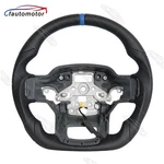 Full Leather Sport Steering Wheel With Heated Fits 2021-2025 Ford F150 Raptor. Fixed Price $279.00.