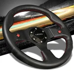 Dual Button/chrome Plate 320MM RST-007R Nrg Steering Wheel+horn. Fixed Price $134.00.