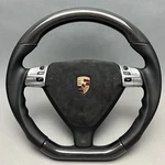 Porsche Exclusive 997 987 Mansory Carbon Steering Wheel Valance. Fixed Price $3367.14.