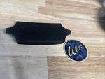 Vw MK1 MK2 Rabbit Jetta Caddy Steering Wheel Four Buttons Style Blank Black Pad. Fixed Price $24.53.