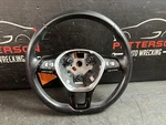 16-19 Vw Passat Black Leather Wrapped Steering Wheel. Fixed Price $200.00.