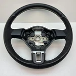 Vw Golf Vi Jetta 3 Spoke Leather Steering Wheel Alcantara 5C0419091A. Fixed Price $347.59.
