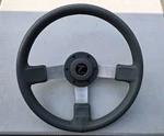84 85 86 87 Buick Regal Type Grand National Steering Wheel Gray Grey Leather. Fixed Price $279.00.