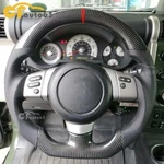 Carbon Fiber Perforated Leather Flat Steering Wheel 07-14 Toyota Fj Cruiser. Fixed Price $299.00.