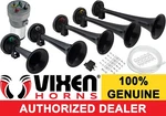 Loud 5 Trumpet Cucaracha Musical Air Horn Kit Car/truck 12V Black VXH6803B. Fixed Price $52.67.