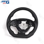 Full Black Leather Steering Wheel Fit Chevrolet Camaro Ss 2016-2025. Fixed Price $199.00.