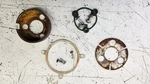 Jeep Wrangler Cj/yj 76-95 Steering Wheel Horn Button Pad Mount Hardware Freeship. Fixed Price $52.23.