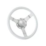 14" Billet Steering Wheels Half Wrap Banjo Wrangler Yj Cherokee Jeep W/ Horn. Fixed Price $145.50.