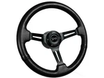 1967 Mercury Cougar 14" Black Leather Sport Steering Wheel 6-BOLT Kit. Fixed Price $278.99.