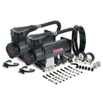 Viair 485C Dual Pack Stealth Black Ride Bag Suspension Compressor Pump Train. Fixed Price $642.25.