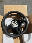 Custom Black Bmw Msport Leather Steering Wheel. Fixed Price $360.00.