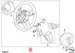 Genuine Bmw Z4 E85 Sport Steering Wheel Leather Multifunction 32306763532. Fixed Price $1335.95.