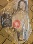 Carbon Fiber Steering Wheel Interior Decoration Cover Trim. Fixed Price $20.00.