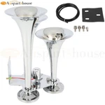 3 Trumpet Train Horn Kit For Truck Van Car Boat Electric Air High Pressure. Fixed Price $95.29.