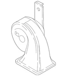 Genuine Mazda Low Note Horn KD35-66-79YD. Fixed Price $41.60.